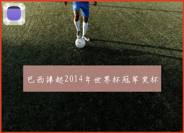 巴西捧起2014年世界杯冠军奖杯