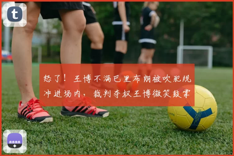 怒了！王博不满巴里布朗被吹犯规冲进场内，裁判夺权王博微笑鼓掌离场